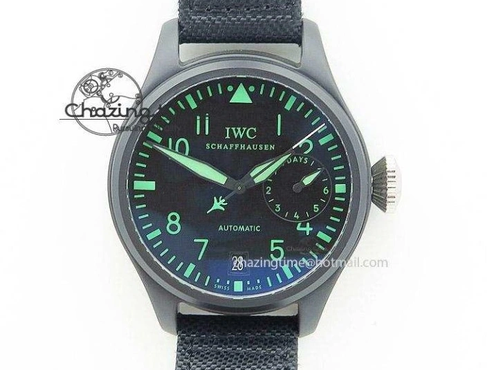 MIROTIME 0121 SunProtective Portugieser Chronograph Edition 150 Years IW371601 ZF 1:1 Best Edition Blue Dial on Black Leather Strap A7750 (Slim Movement) 7137